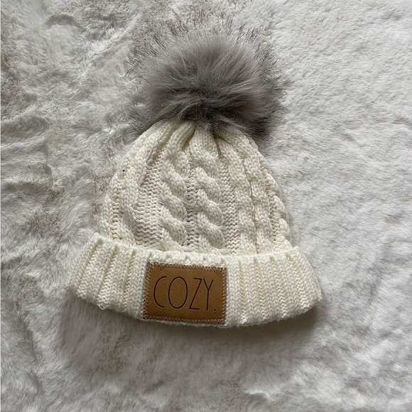 Rae Dunn Cozy Pom Beanie